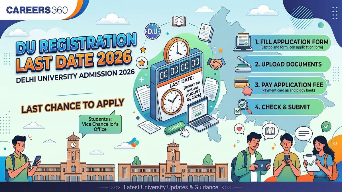 DU Registration Last Date 2026: CSAS UG Deadline, Registration Link & Latest Updates